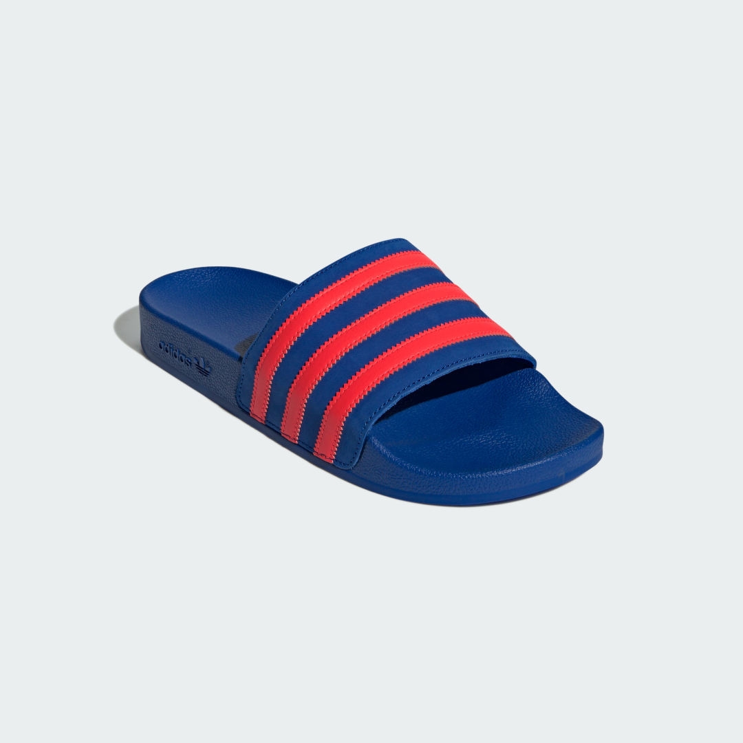 adidas Adilette Slide 'Power Blue & Solar Red' JH9002