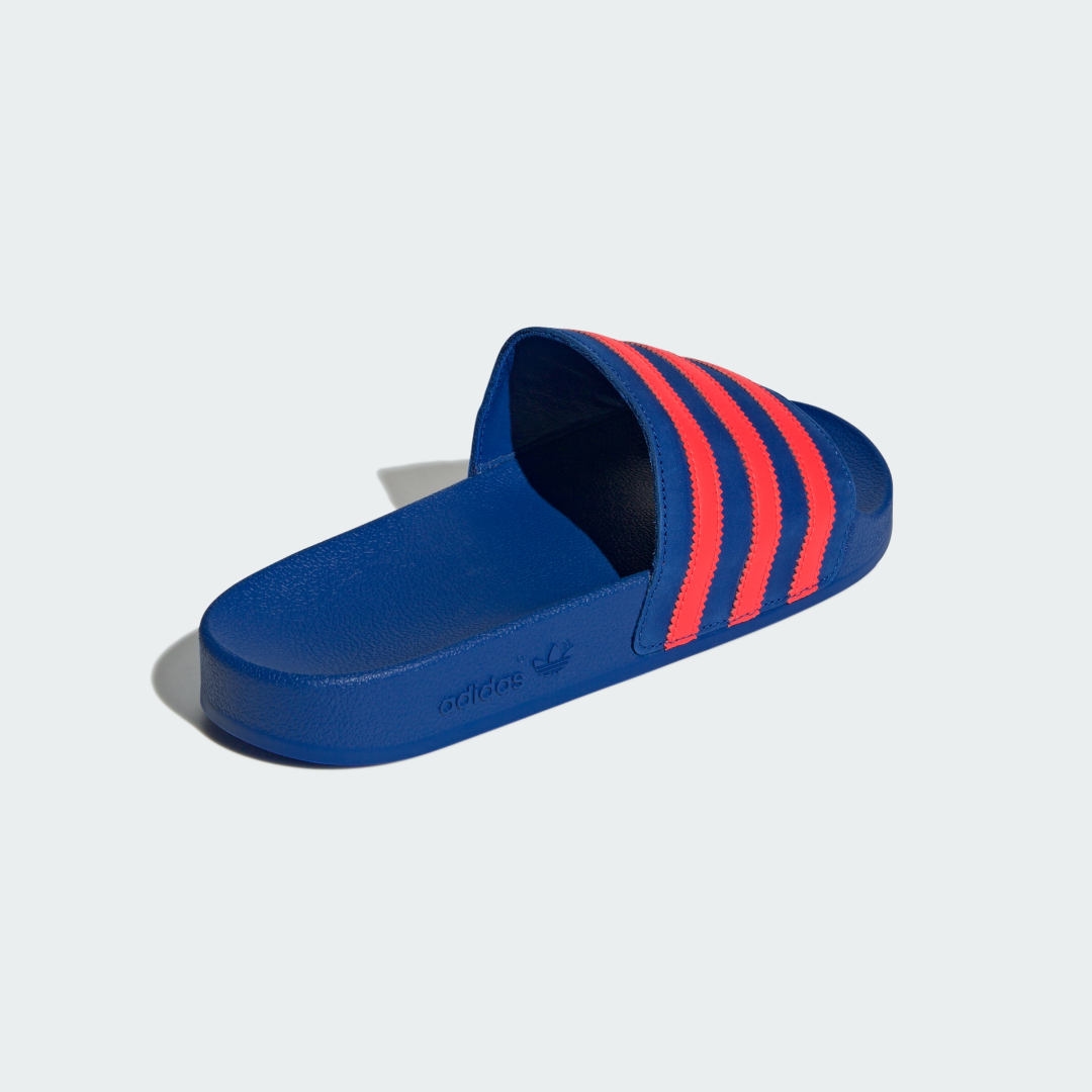 adidas Adilette Slide 'Power Blue & Solar Red' JH9002