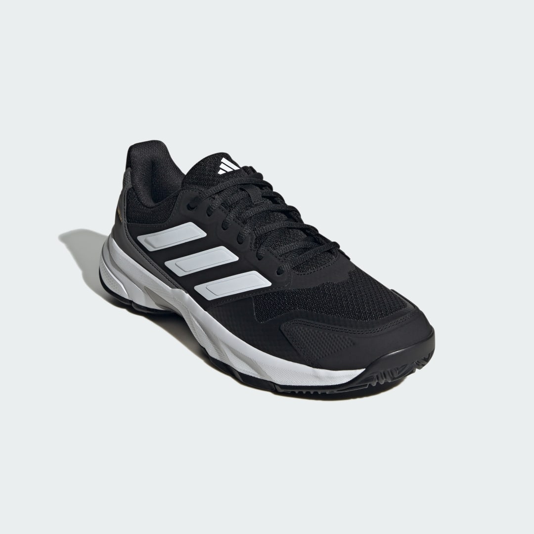 adidas CourtJam Control 3 'Black White' IF0458
