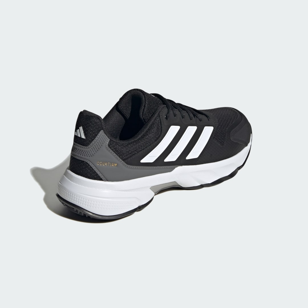 adidas CourtJam Control 3 'Black White' IF0458