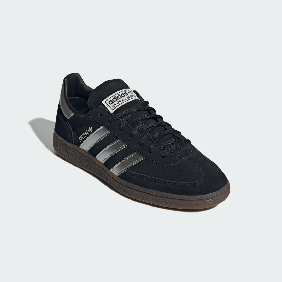 adidas Handball Spezial Core Black Silver Metallic JP5356