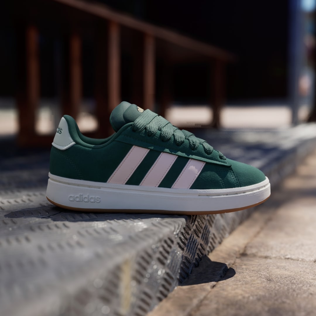 adidas Grand Court Alpha 00s Collegiate Green Wonder Quartz (Women's) JI1715