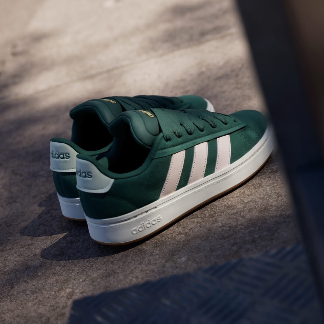 adidas Grand Court Alpha 00s Collegiate Green Wonder Quartz (Women's) JI1715