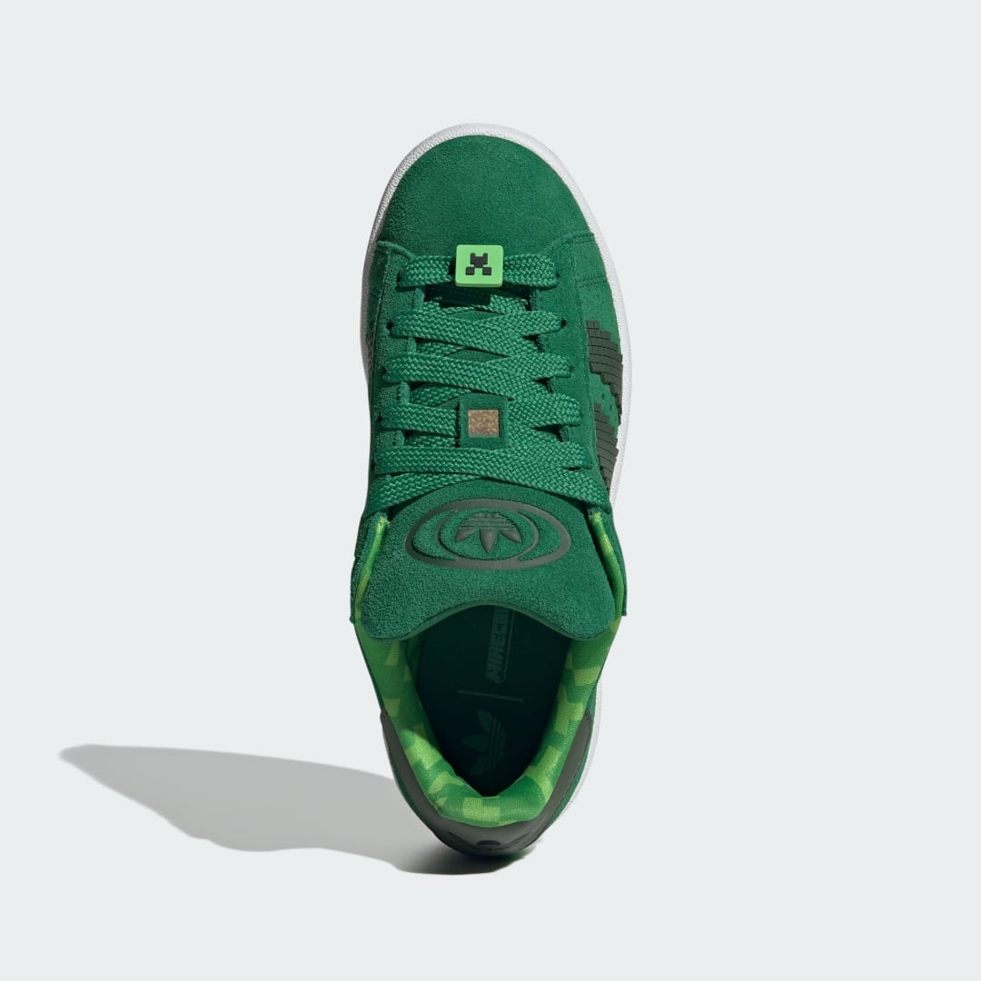 Minecraft x adidas Campus 00s GS 'Green' JS3778