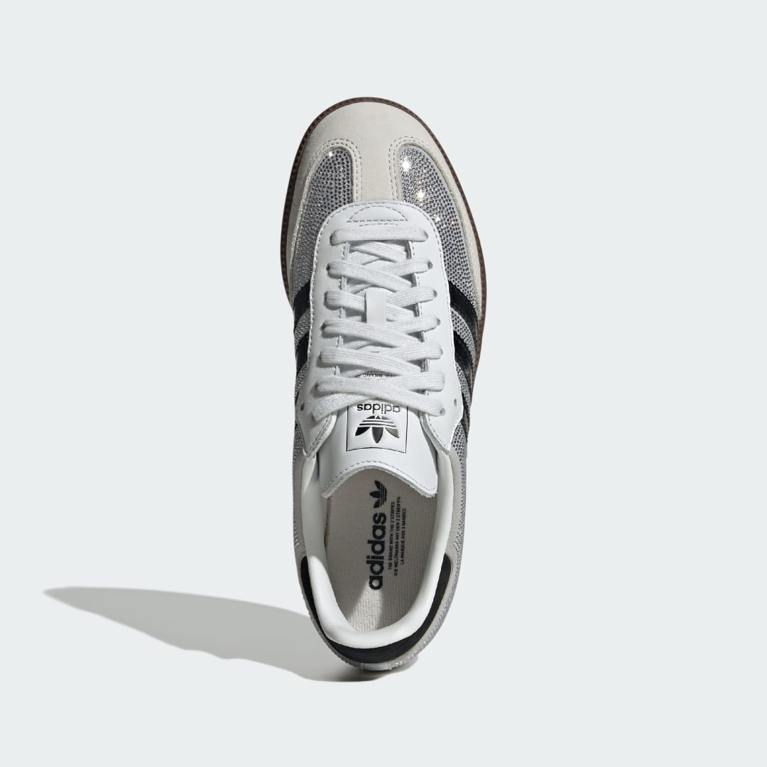 adidas Samba OG Rhinestone 'Crystal White Silver' IH9055