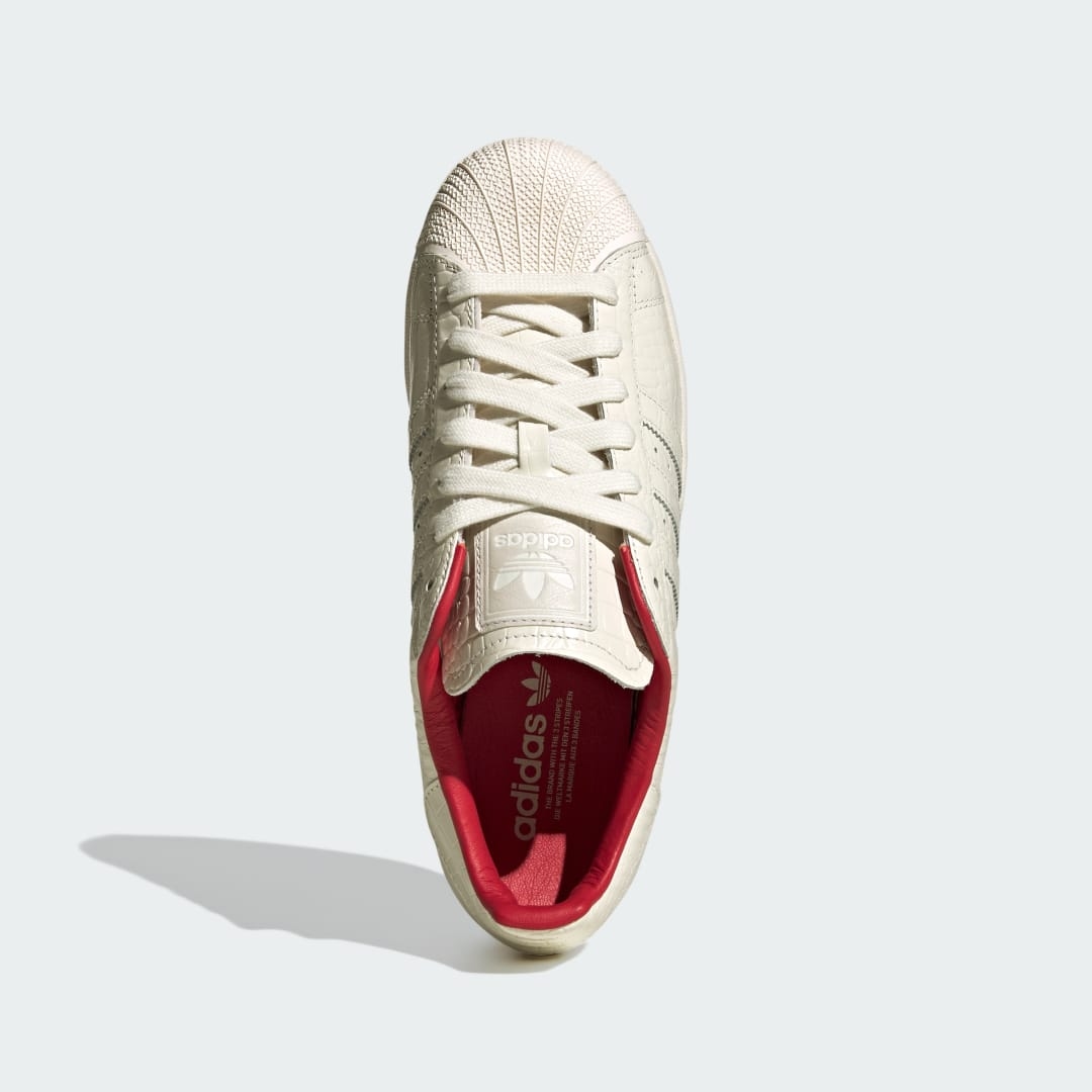 adidas Superstar II 'Core White & Better Scarlet' IH9763