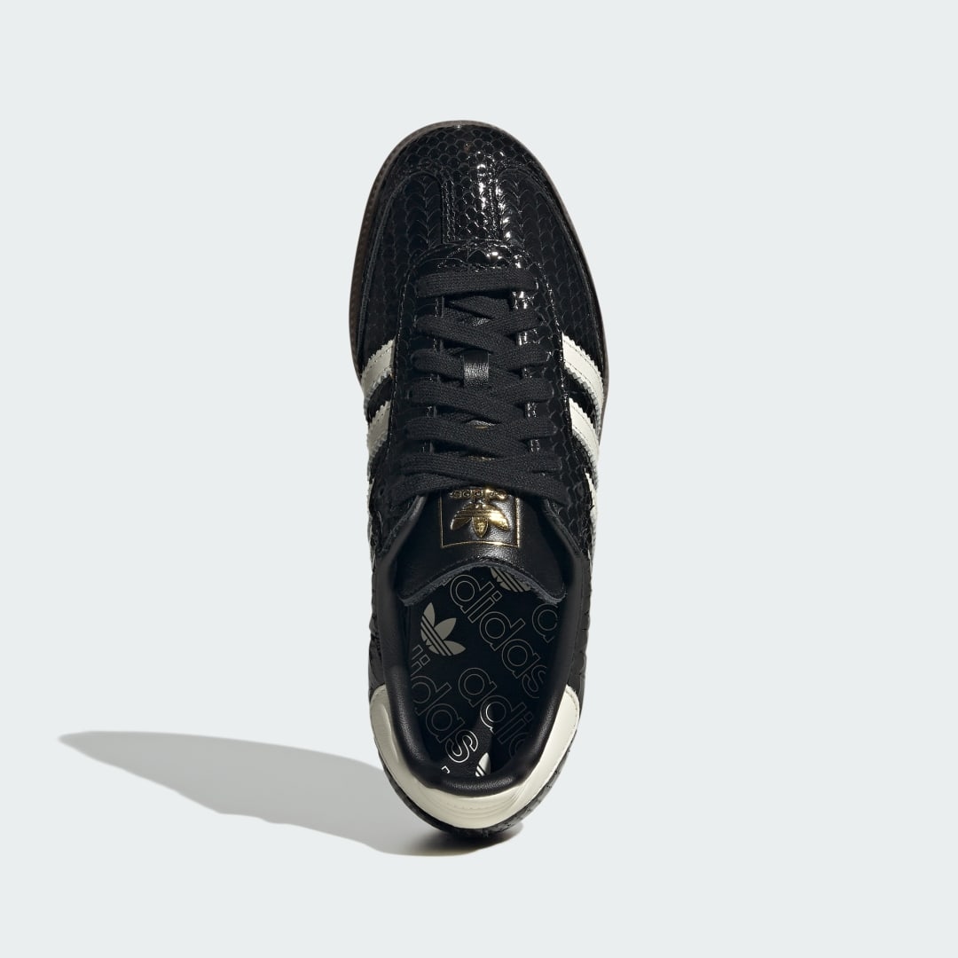 adidas Samba 'Patent Black Snakeskin' IH9015