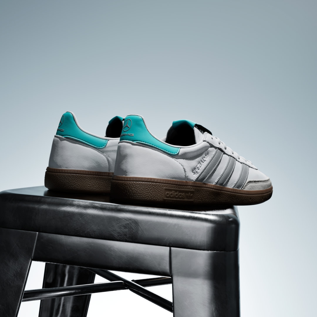 Mercedes AMG x adidas Handball Spezial 'Cloud White' KJ1178