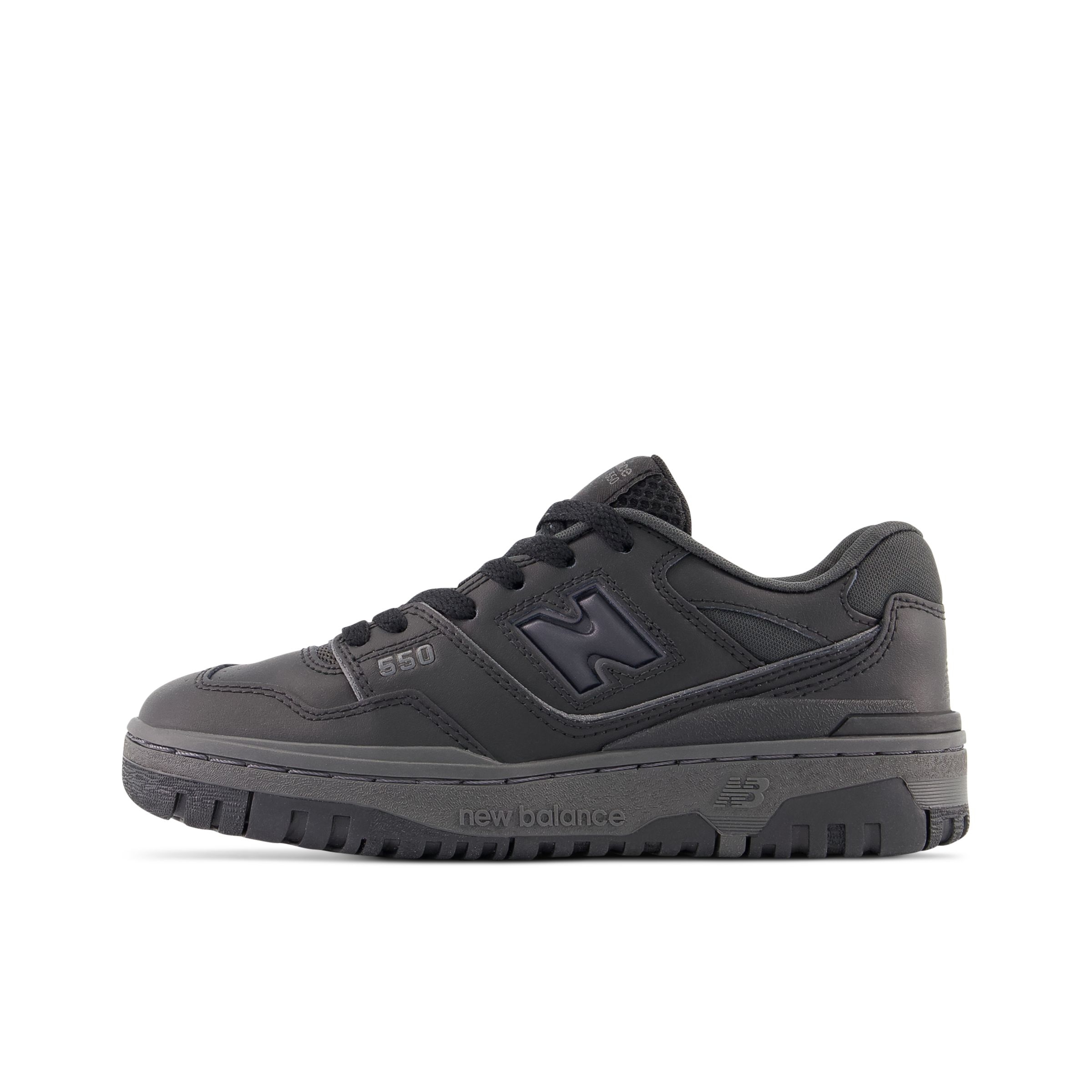 New Balance 550 Triple Black (GS) GSB550BB