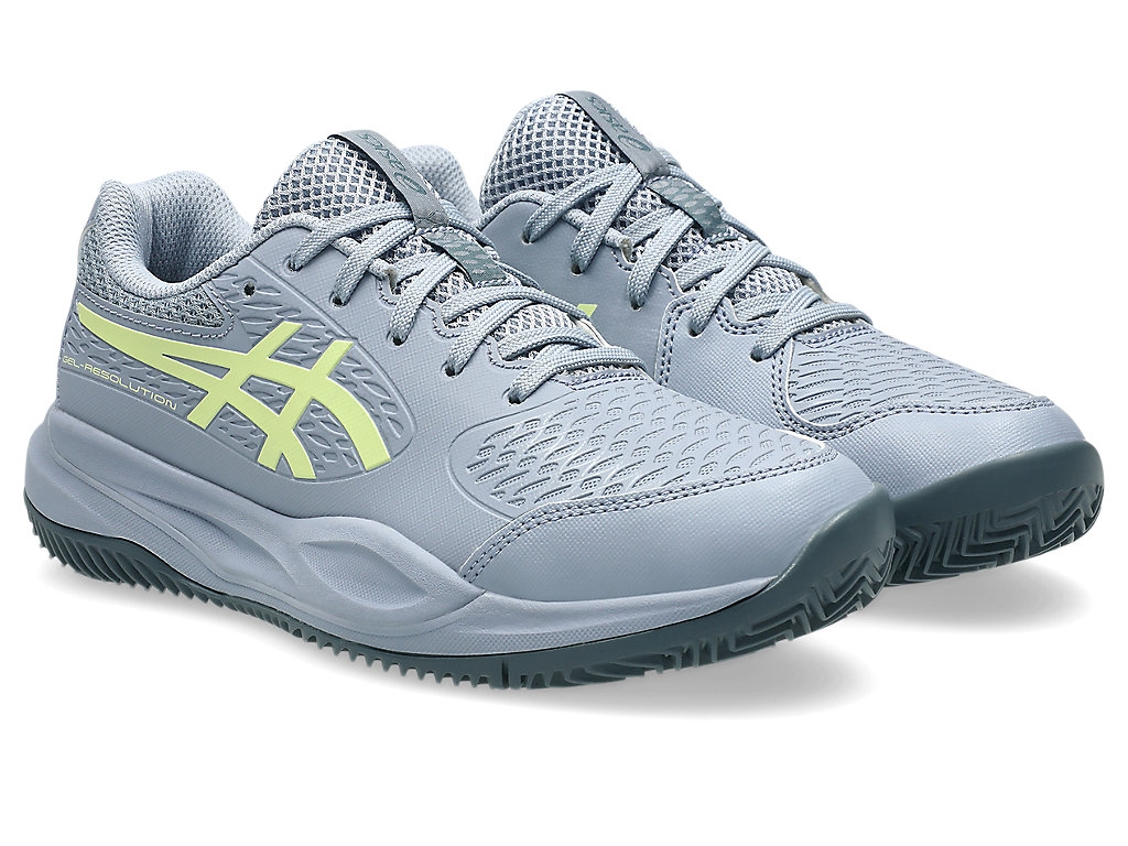 ASICS GEL-RESOLUTION X GS CLAY Grey Blue 1044A080-402