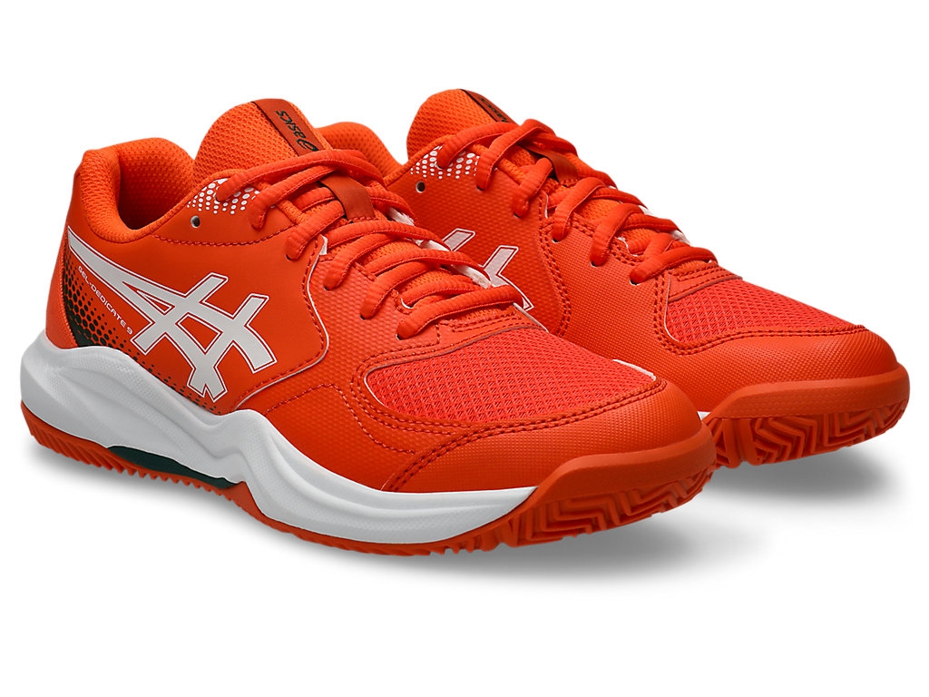 ASICS Gel-dedicate 9 Padel Gs Energy Orange 1044A086-800