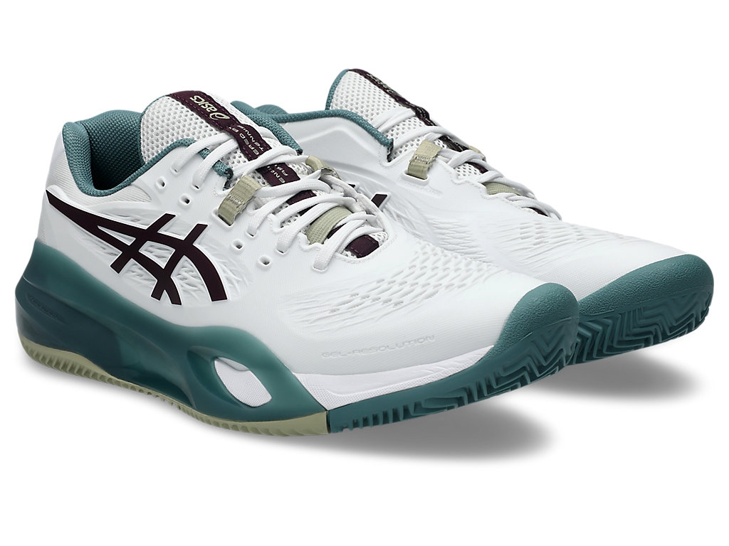 ASICS GEL-RESOLUTION X CLAY White 1041A485-104