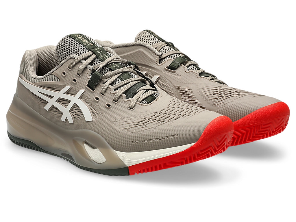 ASICS GEL-RESOLUTION X CLAY Greige 1041A485-200
