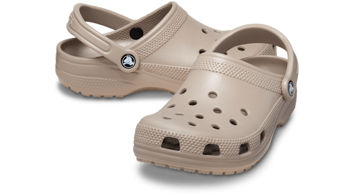 Crocs Unisex Classic Clogs Taupe 10001-214
