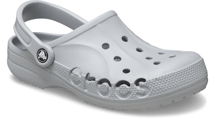 Crocs Unisex Baya Clogs Light Grey 10126-007