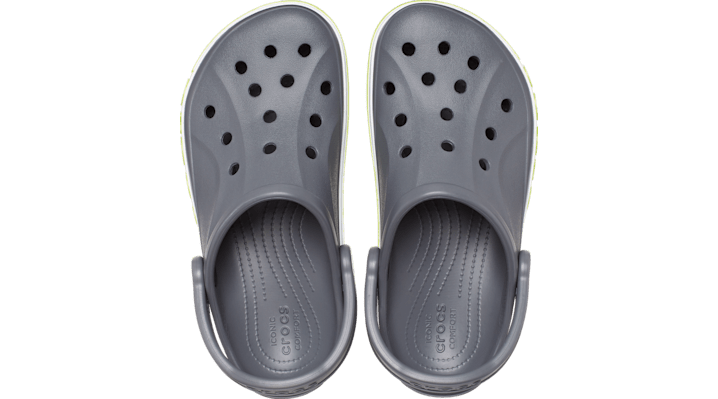 Crocs Bayaband ClogsSlate Grey / Lime Punch 205089-0GX