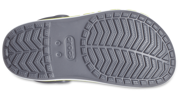 Crocs Bayaband ClogsSlate Grey / Lime Punch 205089-0GX
