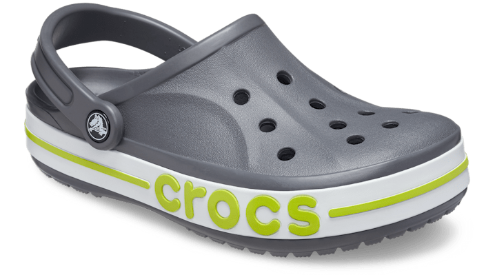 Crocs Bayaband ClogsSlate Grey / Lime Punch 205089-0GX