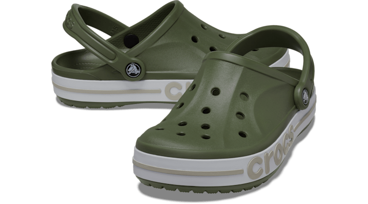 Crocs Bayaband ClogsArmy Green / Cobblestone 205089-3TQ