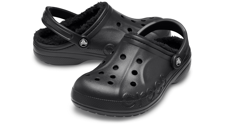 Crocs Baya Lined ClogsBlack / Black 205969-060