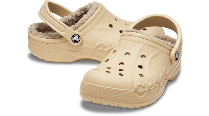 Crocs Baya Lined ClogsChai / Multi 205969-2ZM
