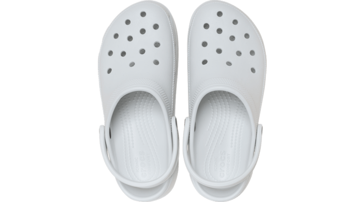 Crocs Women Classic Platform Clogs Moonlight 206750-1NK