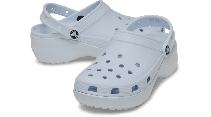 Crocs Classic Platform Clogs Sky Ice 206750-5EW