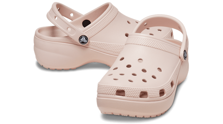 Crocs Women Classic Platform Clogs Quartz 206750-6UR