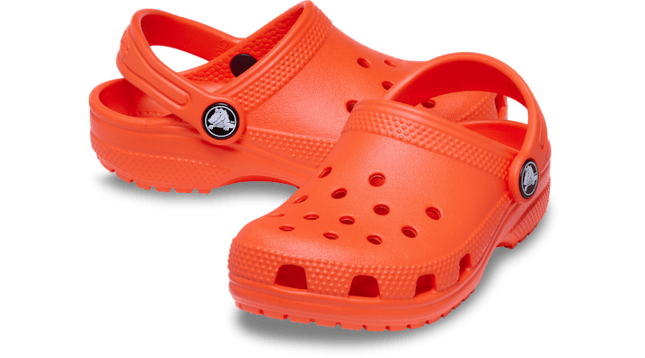 Crocs Toddler Classic Clogs Kinder Shocking Orange 206990-85F