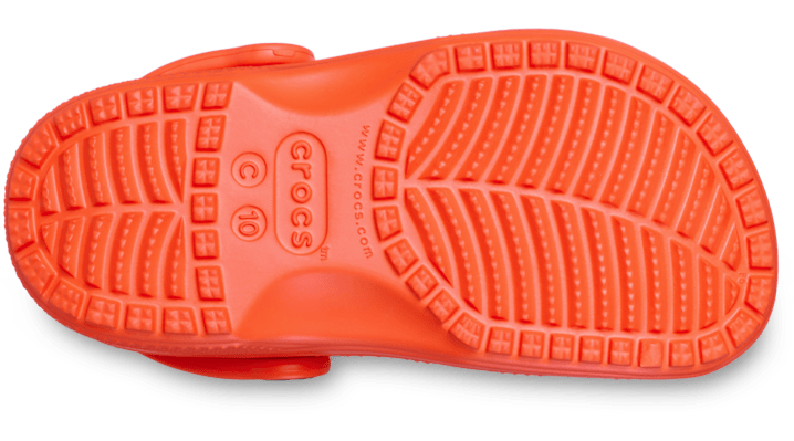 Crocs Toddler Classic Clogs Kinder Shocking Orange 206990-85F