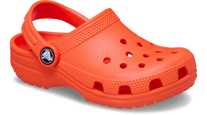 Crocs Toddler Classic Clogs Kinder Shocking Orange 206990-85F