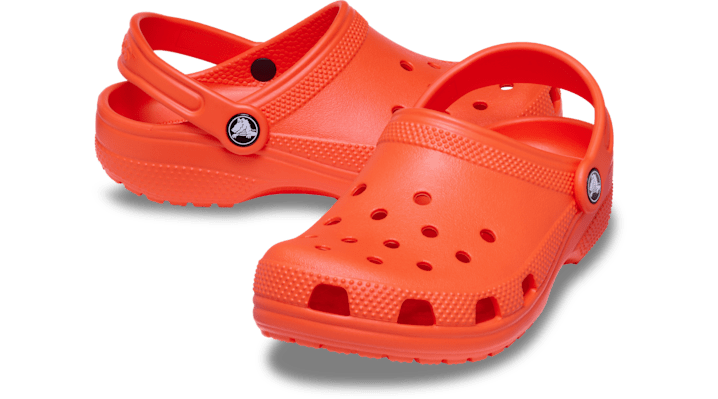 Crocs Classic Clogs Kinder Shocking Orange 206991-85F