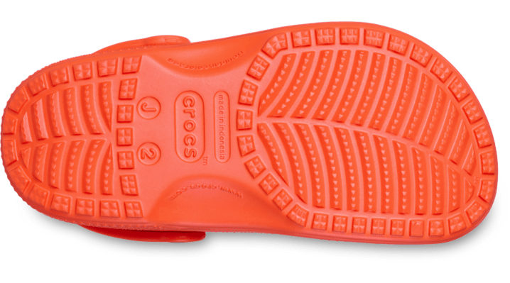 Crocs Classic Clogs Kinder Shocking Orange 206991-85F