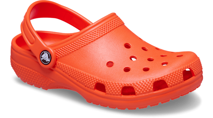 Crocs Classic Clogs Kinder Shocking Orange 206991-85F