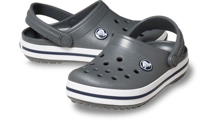 Crocs Kids Toddler Crocband™ Clogs Slate Grey/Navy 207005-0DG