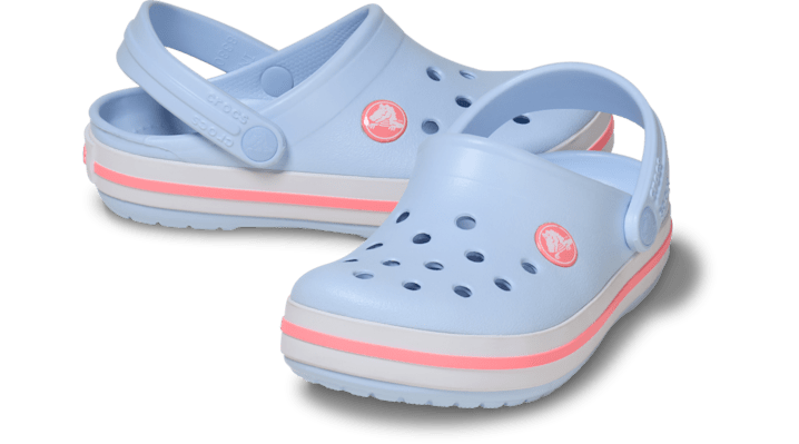 Crocs Kids Toddler Crocband™ Clogs Blue Frost/Guava 207005-4XQ