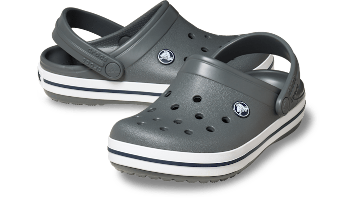 Crocs Kids Crocband™ Clogs Slate Grey/Navy 207006-0DG