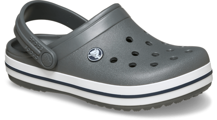 Crocs Kids Crocband™ Clogs Slate Grey/Navy 207006-0DG