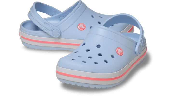 Crocs Kids Crocband™ Clogs Blue Frost/Guava 207006-4XQ