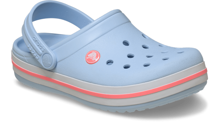 Crocs Kids Crocband™ Clogs Blue Frost/Guava 207006-4XQ