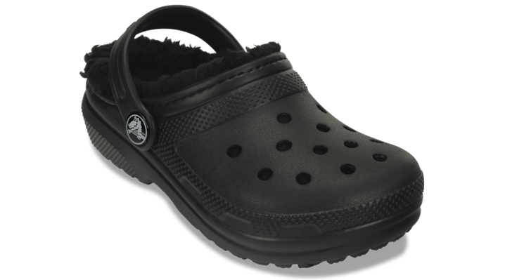 Crocs Toddler Classic Lined ClogsKinder Black / Black 207009-060