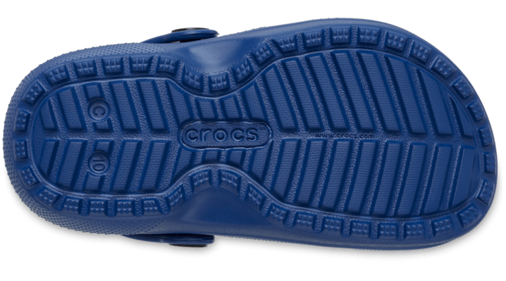 Crocs Toddler Classic Lined Clogs Kinder Ribbon Blue 207009-5FH