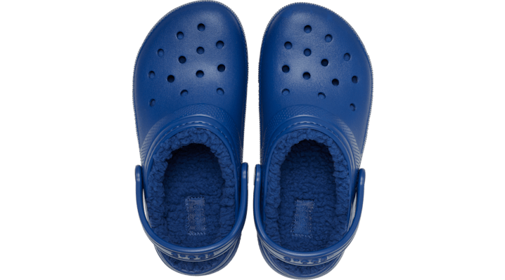 Crocs Classic Lined Clogs Kinder Ribbon Blue 207010-5FH