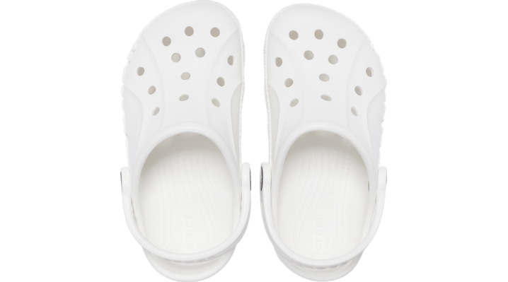 Crocs Toddler Baya ClogsKinder White 207012-100