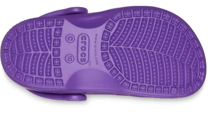 Crocs Toddler Baya Clogs Kinder Neon Purple 207012-518