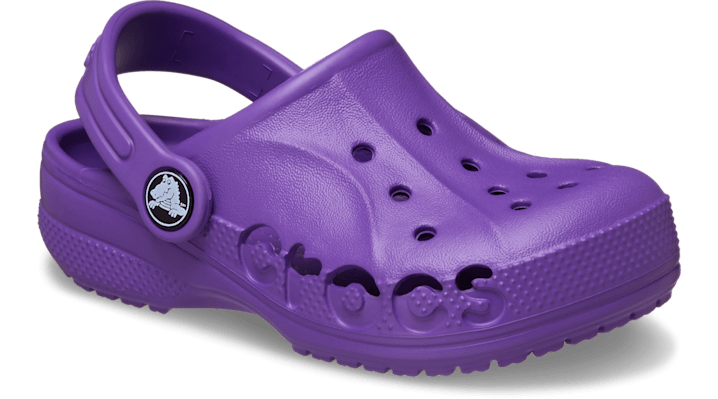 Crocs Toddler Baya Clogs Kinder Neon Purple 207012-518