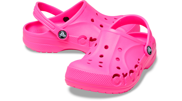 Crocs Toddler Baya ClogsKinder Electric Pink 207012-6QQ