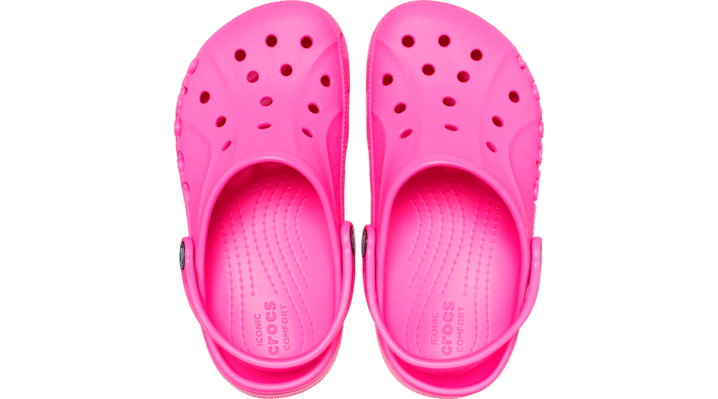Crocs Toddler Baya ClogsKinder Electric Pink 207012-6QQ