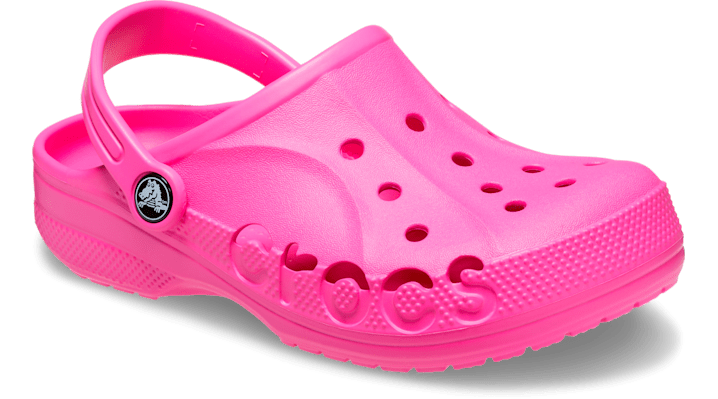 Crocs Toddler Baya ClogsKinder Electric Pink 207012-6QQ