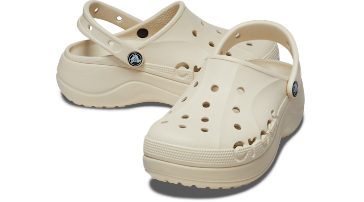 Crocs Baya Platform ClogsWinter White 208186-11S